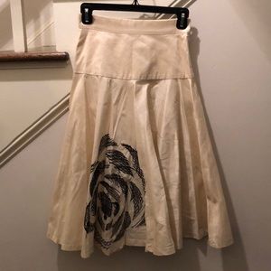 Billy Reid silk skirt